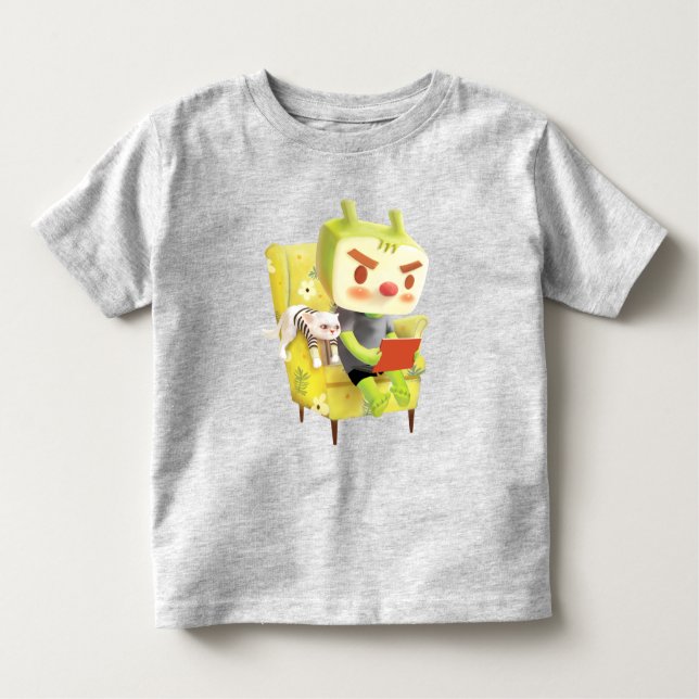 Camiseta Tempo de Leitura Cozy com Pet (Frente)