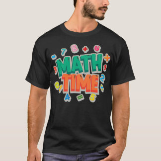 Camiseta Tempo de matemática 1