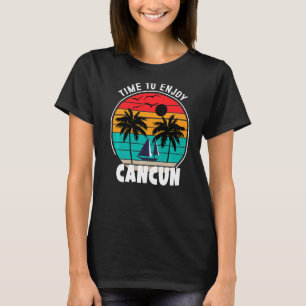 Camiseta Tempo De Modo Férias Para Desfrutar Da Introdução