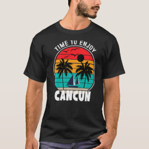 Camiseta Tempo De Modo Férias Para Desfrutar Da Introdução 