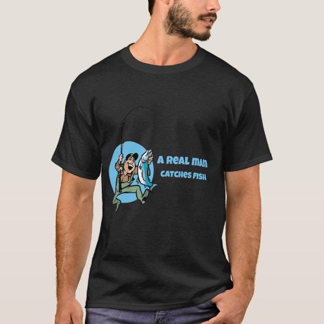 Camiseta Tempo de pesca (Frente)