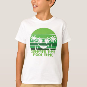 CAMISETA TEMPO DE PISCINA DO VERÃO.