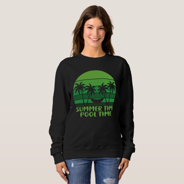 CAMISETA TEMPO DE PISCINA DO VERÃO. (Frente Completa)