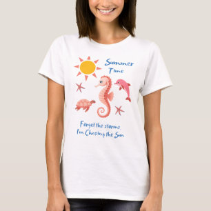 Camiseta Tempo de Verão - Esqueça as Tempestades
