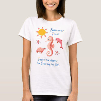 Camiseta Tempo de Verão - Esqueça as Tempestades