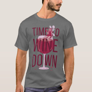 Camiseta Tempo De Vidro Diversão Lover Vinho Lover Fada Rel