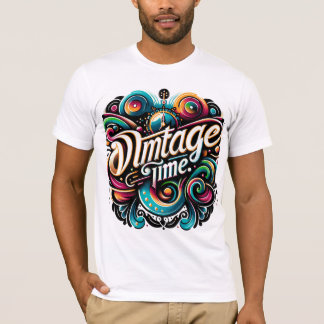 Camiseta Tempo de Vintage