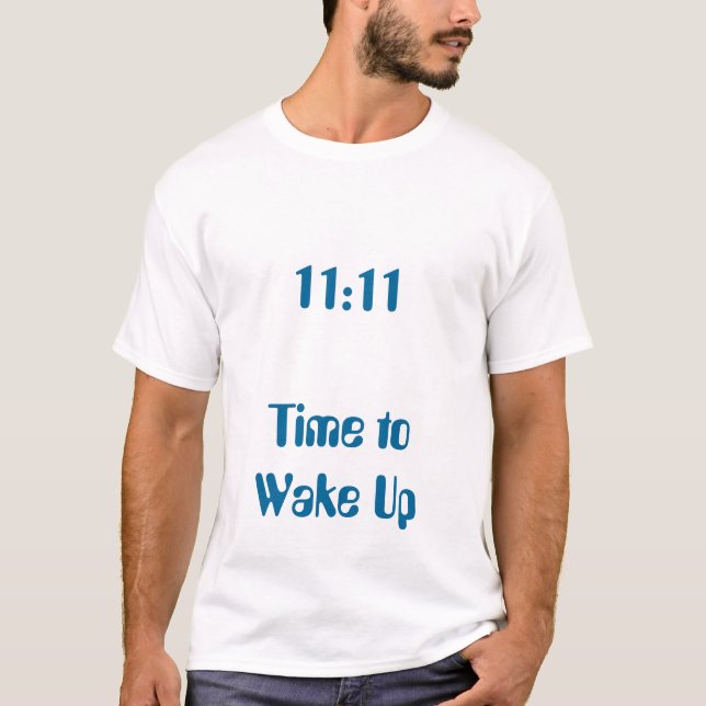 Camiseta Tempo do 11:11 acordar (Frente)