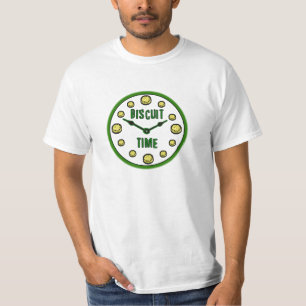Camiseta Tempo do biscoito de Bubba Dumplins