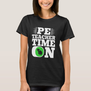 Camiseta Tempo do professor de EF na educação física