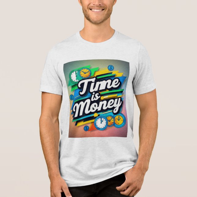 Camiseta Tempo é dinheiro (Frente)