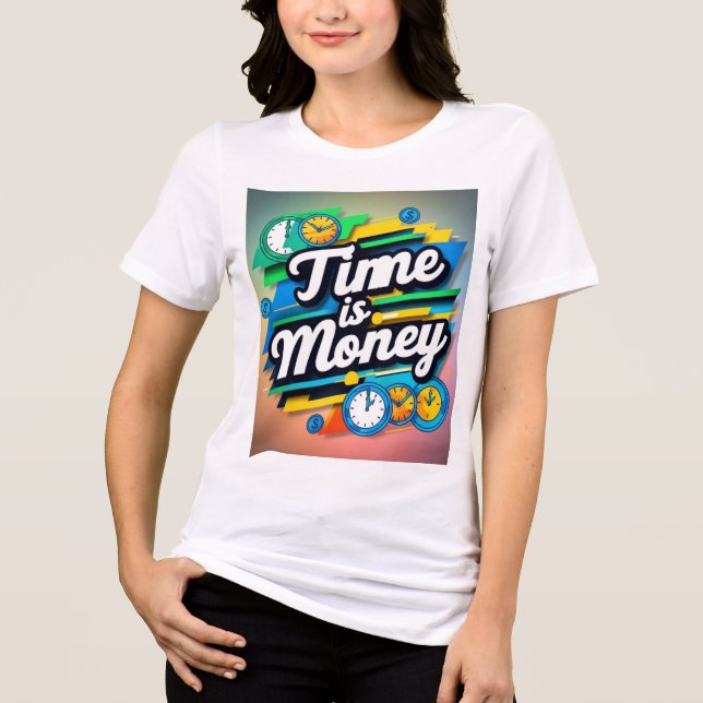 Camiseta Tempo é dinheiro (Frente)