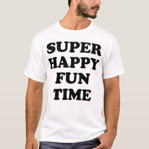 CAMISETA TEMPO FELIZ SUPER DO DIVERTIMENTO!