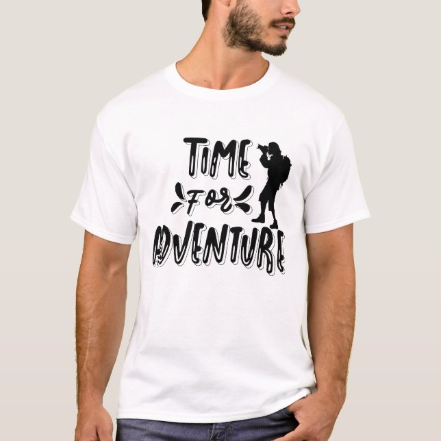 Camiseta Tempo Para Aventura (Frente)