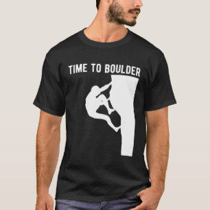 Camiseta Tempo Para Boulder O Esporte Climático A Subir Na