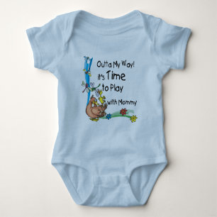 Camiseta Tempo para jogar com Mamães