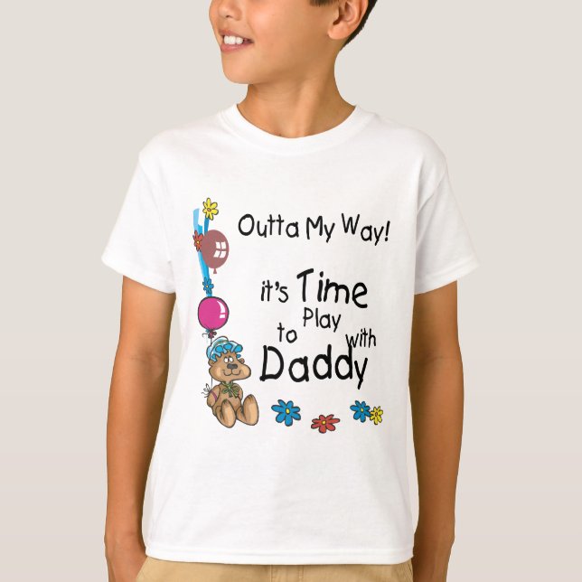 Camiseta Tempo para jogar com o Pai2 (Frente)