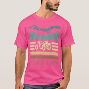 Camiseta Tempo Quad Retro do Vintage