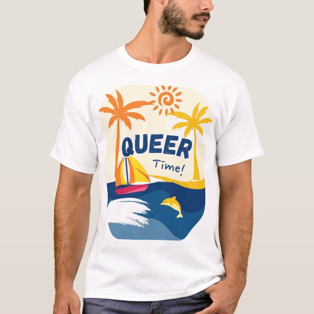 Camiseta Tempo queer (Frente)