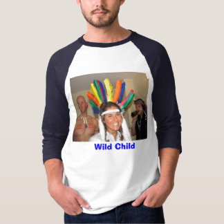 Camiseta Tempo selvagem do partido da criança