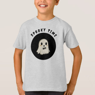 Camiseta Tempo Spooky com o Halloween Ghost