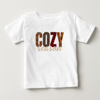 Camiseta Temporada Aconchegante Xadrez Leopardo Vibrações d
