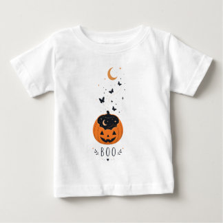 Camiseta Temporada Assustadora Abóbora Desenho de Halloween