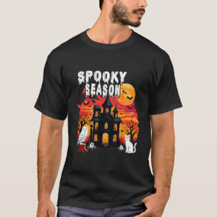 Camiseta Temporada Assustadora de Halloween (2)