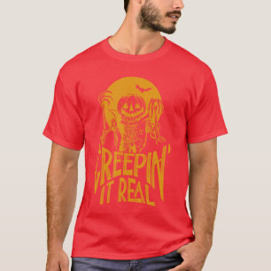 Camiseta Temporada Assustadora de Halloween Horror Sinistro