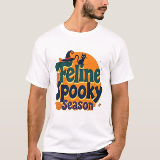 Camiseta Temporada Assustadora Felina