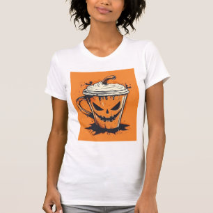 Camiseta Temporada da Abóbora Recheada – Café Jack-O-Lanter