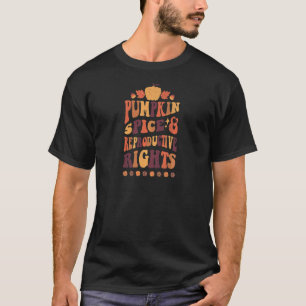 Camiseta Temporada de Abóbora das Mulheres e Direitos Repro