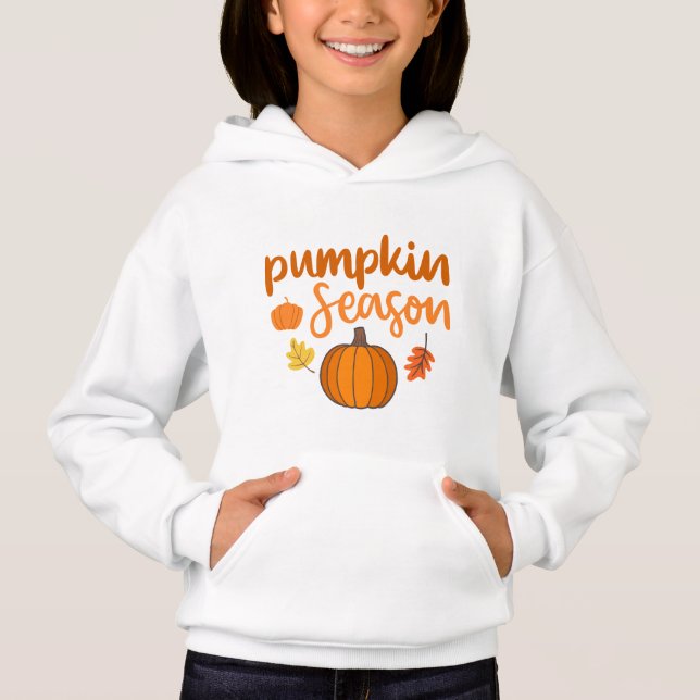 Camiseta Temporada de Abóbora Outono (Frente)