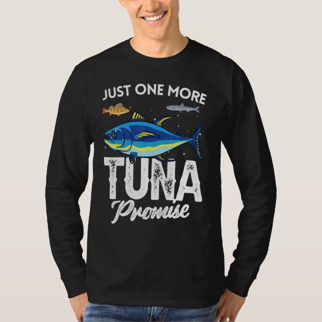Camiseta Temporada de barco de pesca de atum haste de caça  (Frente)