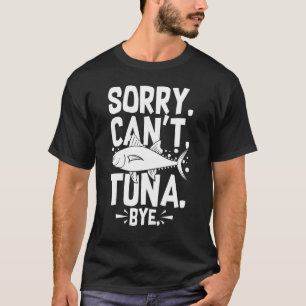Camiseta Temporada de barco de pesca de atum vara de pesca