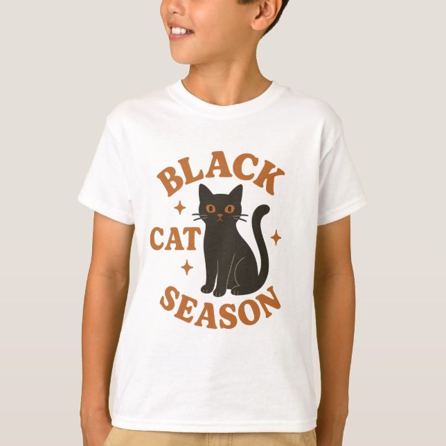 Camiseta temporada de Black cat (Frente)