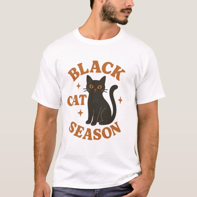 Camiseta temporada de Black cat (Frente)