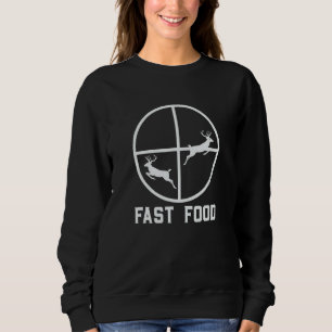 Camiseta Temporada de Caça ao Veado Caçador de Fast Food 1