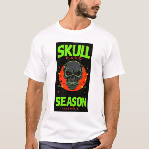 Camiseta Temporada de Crânios – Halloween