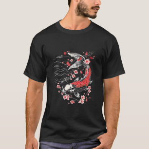 Camiseta Temporada de Flor de Cerejeira Koi Sakura Nishikig