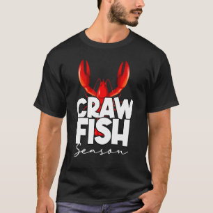 Camiseta Temporada de Lagostim Lagostim Cozido Lagosta
