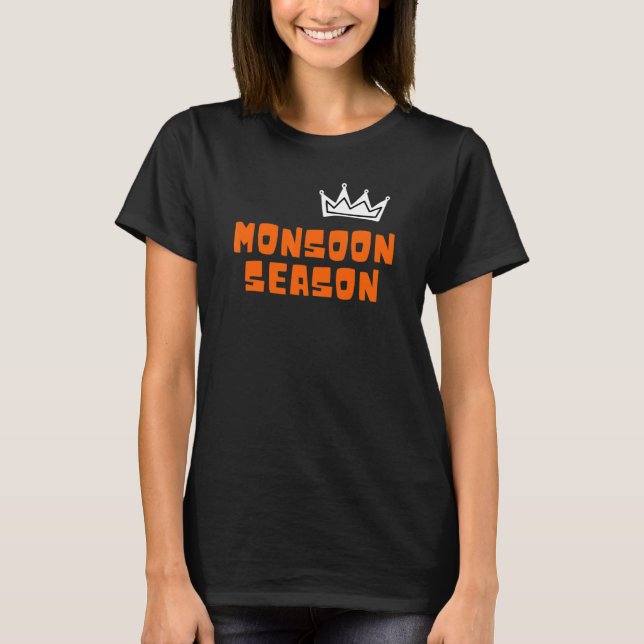 Camiseta Temporada de monções (Frente)