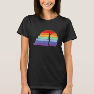 Camiseta Temporada de Tênis Esporte Jogo de Raquete Indiv