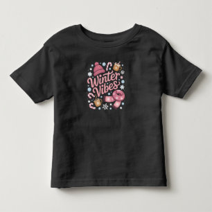 Camiseta Temporada de Vibrações de Inverno Clima Frio Olá I