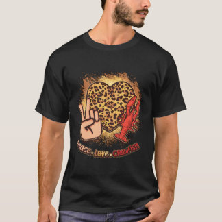 Camiseta Temporadas de Lagostim Paz Amor Bleachados Frutos 