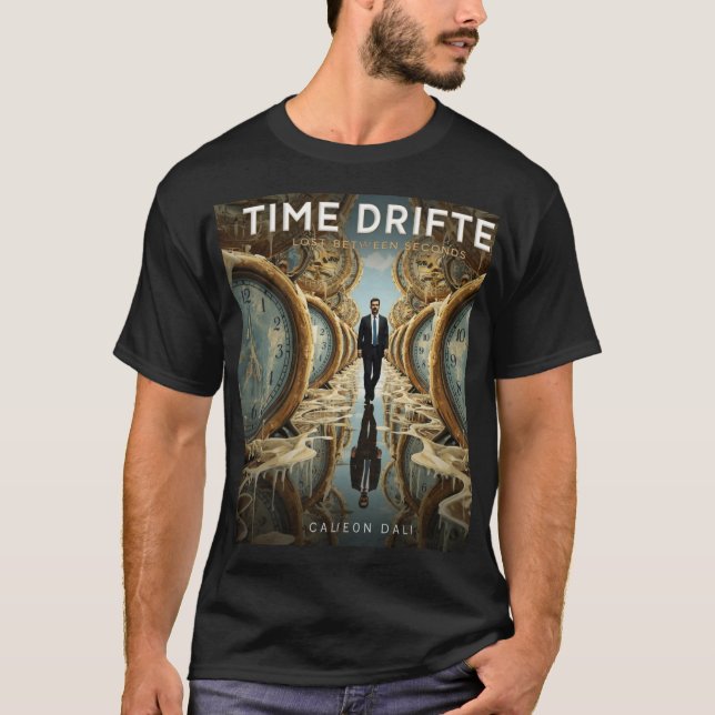 Camiseta Temporal Shift – Time Drift Streetwear Tee (Frente)