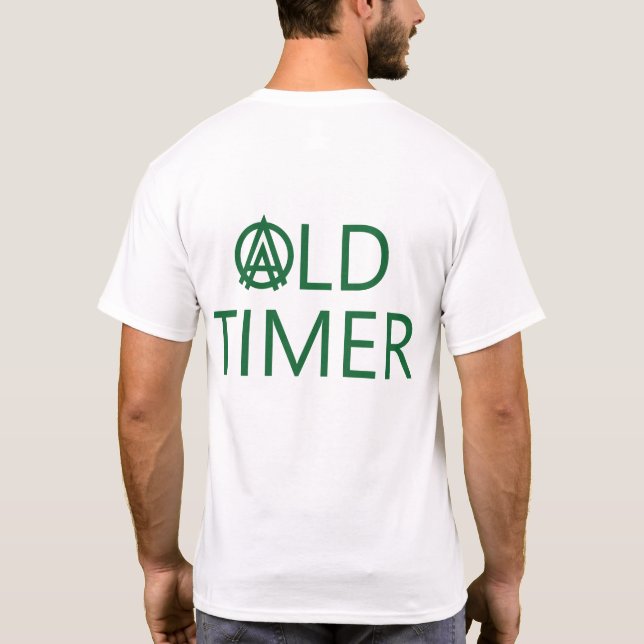 Camiseta Temporizador velho (Verso)