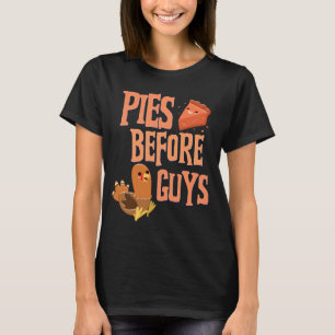 Camiseta Tempos Antes do Cara Pie Lover Divertido  