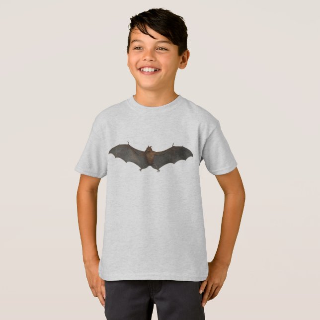 Camiseta Tempos de Bata de Raposa Negra para Crianças Adora (Frente Completa)