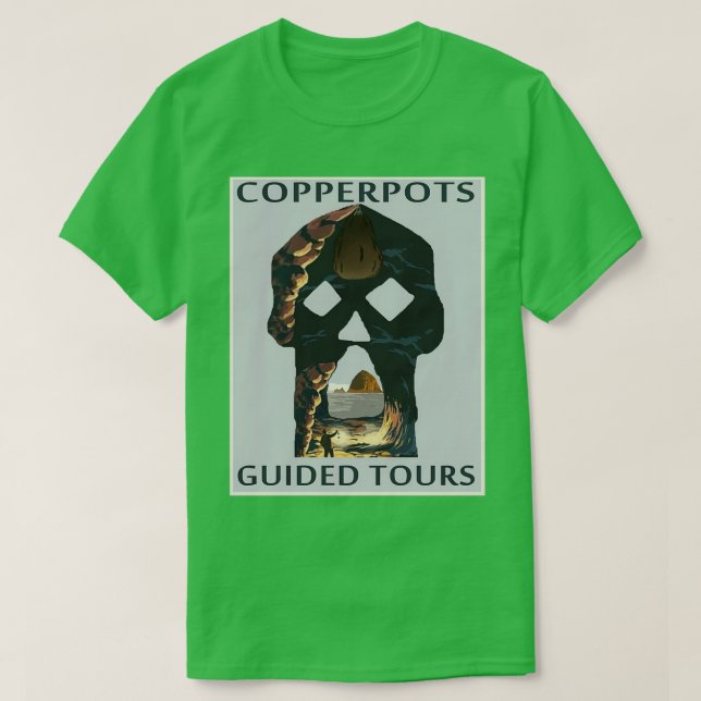 Camiseta Tempos de cobre (Frente do Design)